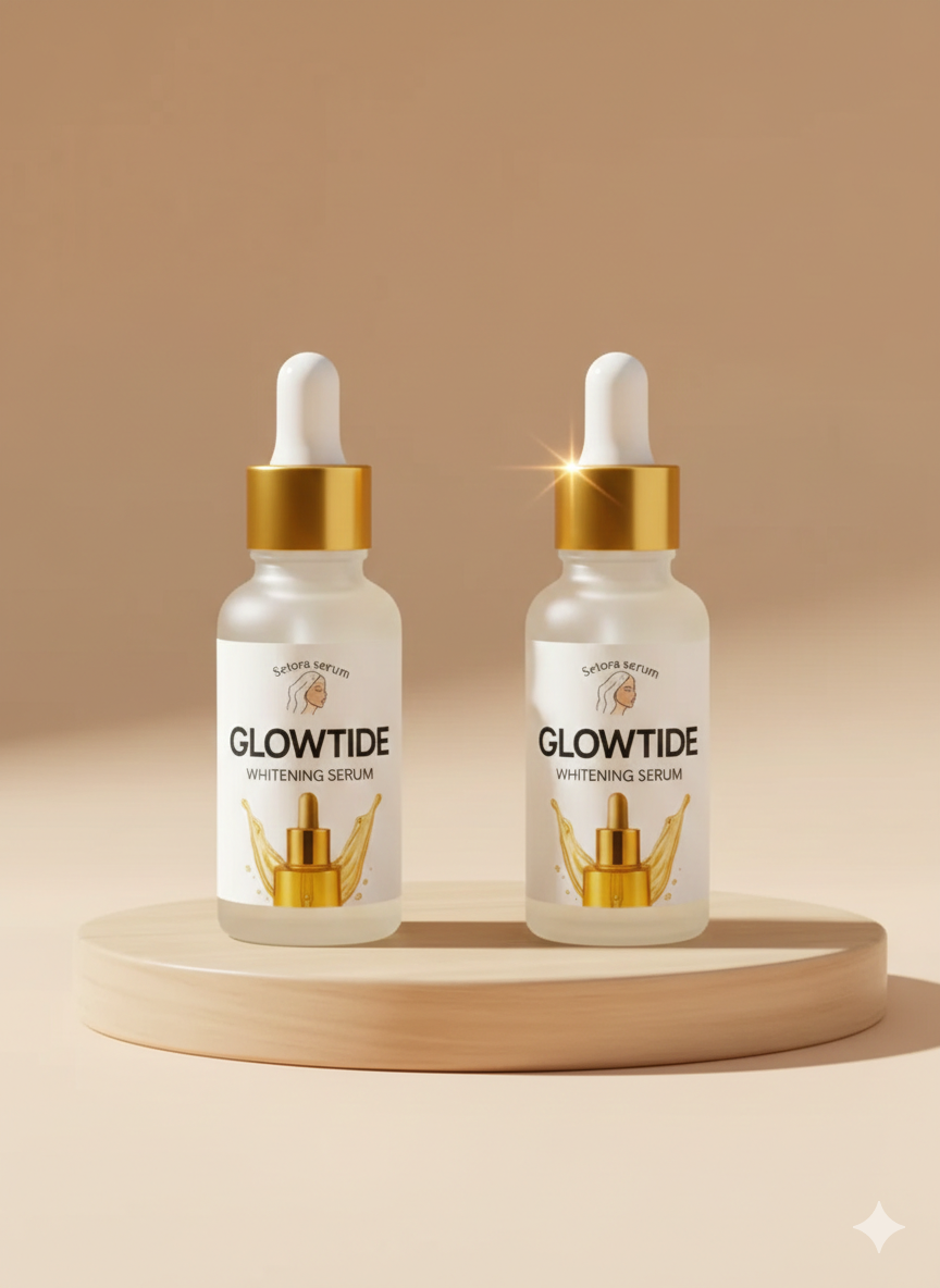 Buy 2 & Save – Glowtide Whitening Serum Combo | 2×30ml for Bright, Radiant & Even Skin | Special Discount Offer